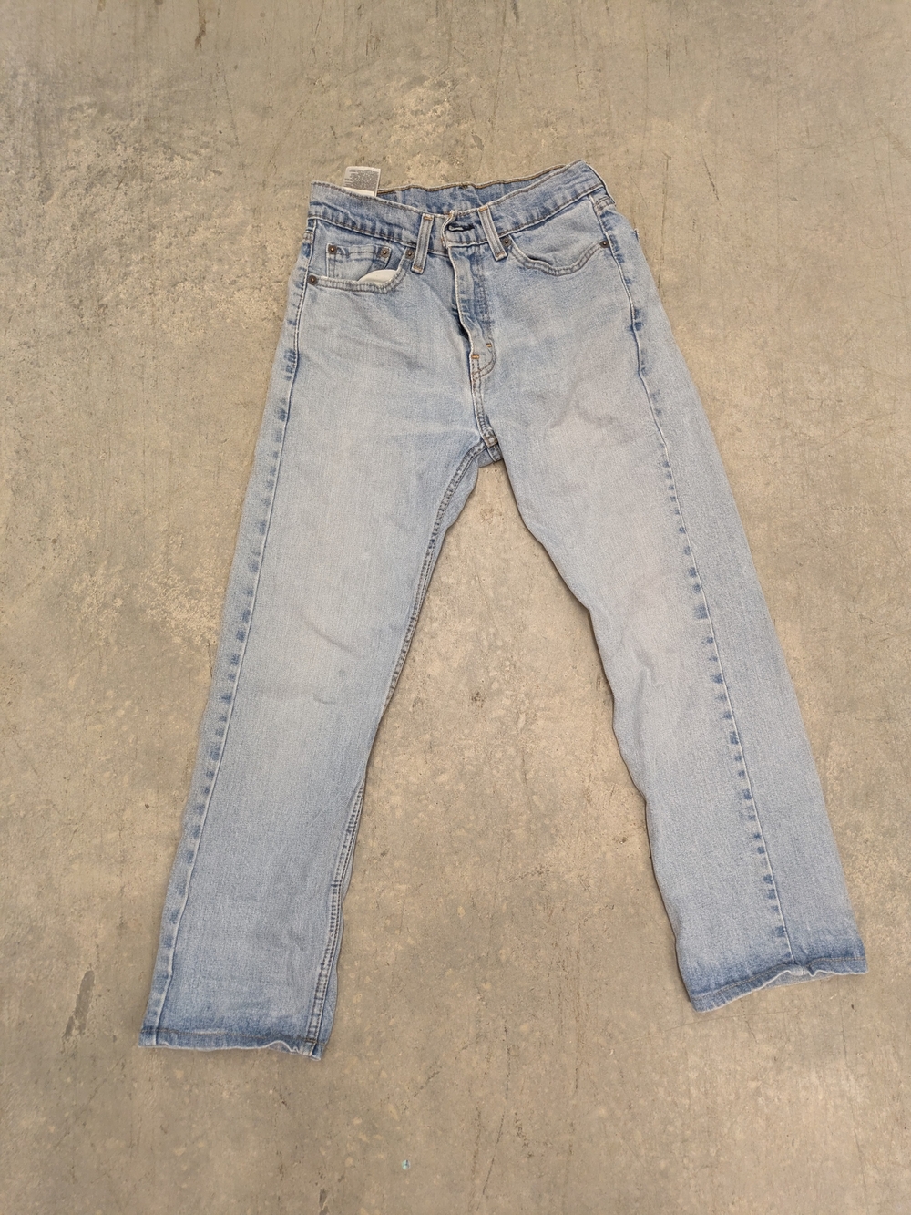 Levi's Women's Straight Leg Jeans in Light Blue Wash